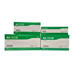 협성 접은 거즈 200매 소독 가아제 부직포 절단 드레싱 탈지면