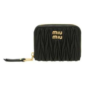 [미우미우]  마테라쎄 가죽 동전지갑 / 5MM268 AFPP F0002