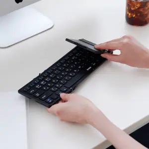 아이노트 X-Folding Touch Plus 멀티 페어링 블루투스 접이식 키보드