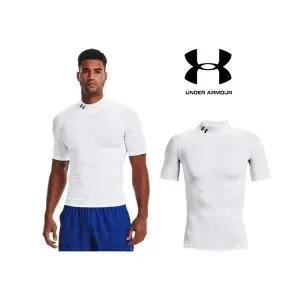 [언더아머](하남점)1372586-100 남성 HeatGear 컴프레션 모크 반팔 UA HG ARMOUR COMP MOCK SS 언더아머...