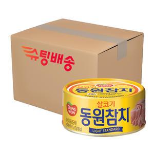동원 라이트스탠다드참치 85g, 6입, 10개 (총 60개)