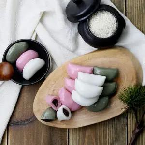 꿀떡1kg+바람떡1kg 굳지않는 떡