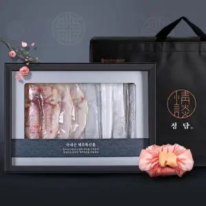 [SSG정담][SSG정담x제주본가][냉동]성산포 옥돔갈치 혼합세트 5호(옥돔: 3미 540g/갈치 4미 900g, 8토막)