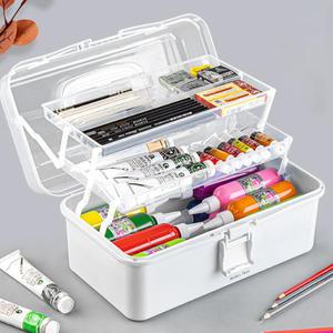 마켓플랜 토트 다용도 대용량 3단 수납 구급상자