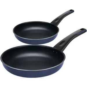 퓨어라이트 애쉬블루  2종 프라이팬 세트(24cm+28cm)/코팅후라이팬/가성비후라