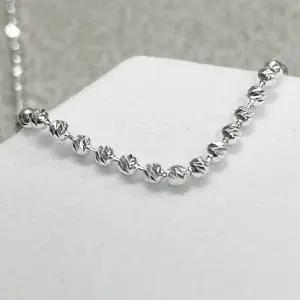 메종드쉬 925 실버 은 목걸이 커팅 볼 체인 M-APN001