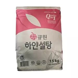 큐원 하얀 설탕 15kg