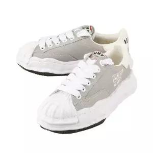 25SS 미하라 야스히로 A08FW735 GRAY 블레이키 OG 솔 캔버스 스니커즈