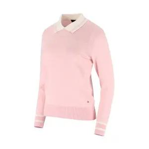 [롯데백화점]엘르골프 여성 봄 변형 메쉬 조직 폴로 스웨터 [6K23601]