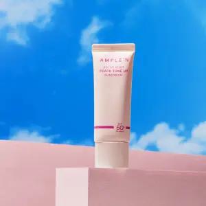 [코리아나/앰플엔] 피치 톤업 선크림 40ml SPF 50+ PA++++(생얼 필수템)
