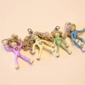 솜씨키트 뽀글머리 걱정인형 만들기 DIY 키트 키링 세트 재료