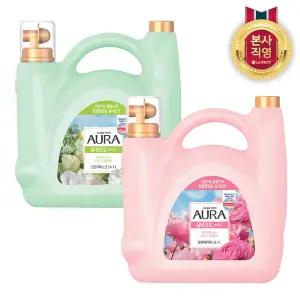 아우라 실내건조 용기 5.7L 대용량 섬유유연제(2종 택1)