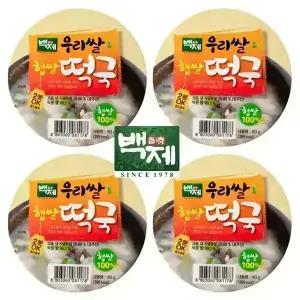 백제 우리쌀 즉석 떡국 163g x 16개입