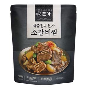 백종원 본가 소갈비찜 500g 7팩