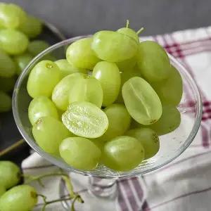 [자연맛남]고당도 애플청포도 오톰 청포도 1kg+1kg (총 2kg)