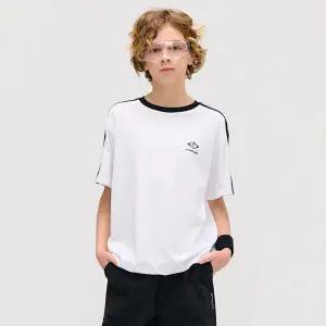 [오션스카이] [2color]남아 레터링 포인트 반팔 T-shirt