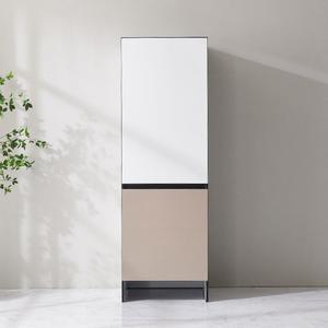 F4973 냉장고형 로봇청소기 수납장 600 2colors 다용도수납장 청소수납장 로봇청소기구납장 청소함