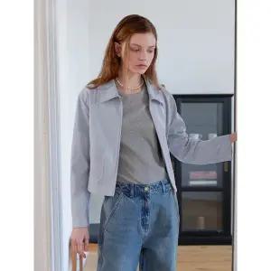 [올리브데올리브](광주신세계)슬림 골지 자수포인트 반팔티셔츠 OW5ME377