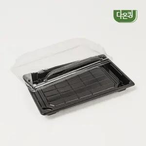 다온킹 사각초밥용기 HP-07 검정 400개 합세트