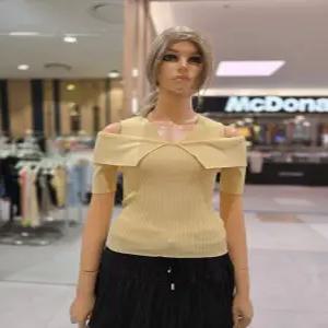 [에고이스트] 어깨 트임 슬림 골지 니트 EQ2KH-460