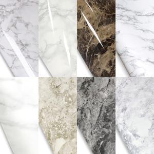 8종 대리석 마블 인테리어필름 장폭 122cm 화이트 브라운 베이지 그레이 유광 무광