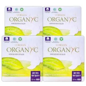 콜만 헤비플로우 패드 10개 x 4팩