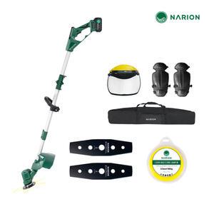 나리온 21V 무선 예초기 NJY-4000 충전 전기 전동 예취기 벌초기