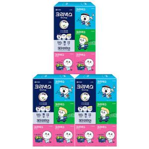 크리넥스 미니티슈 오롤리데이 230매 6개입 x 3팩 /각티슈