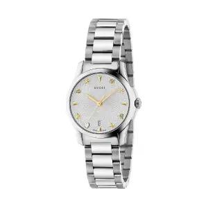 구찌 YA126572 G타임리스 여성 메탈 쿼츠 27mm YA126572A