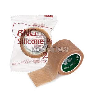 밴드골드 BNG 실리콘포어 브라운 2.5cmx150cm 1인치 드레싱 반창고 테이프