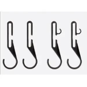 해피J보따리 산업현장 안전모 헤어밴드용 안전고리 4P 헤드랜턴 고글 고정홀더