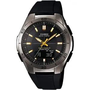 카시오웨이브셉터 WVA-M640B-1A2JF 6 멀티 밴드 솔라 남성용 블랙