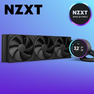 [국내정품] NZXT 크라켄 엘리트 V2 360 수냉쿨러 수랭쿨러 CPU 3열 블랙