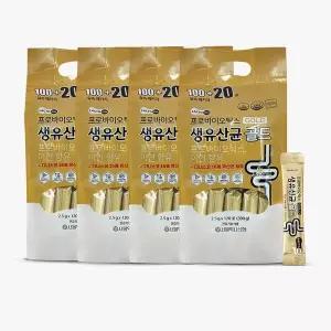 [서울약사신협][본사직영][서울약사신협]락토온 프로바이오틱스 생유산균 골드 120포 4세트(16개월분)