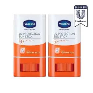 [바세린] UV 프로텍션 선스틱 15g(SPF50+) x 2개
