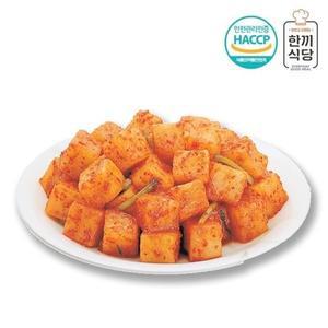 [한끼식당] 우리 농산물 100프로 깍두기 3kg