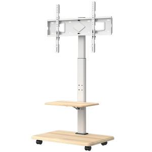 위드라이프 40~70인치 이동식 거치대 인테리어 화이트 스탠드 WLTR31001W5