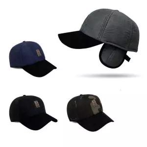 [하프클럽/]코튼 방한캡모자 면패딩 귀덮개 캡모자 겨울패션 모자