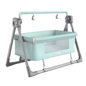 아기 전동 요람 수면 흔들의자 흔들 재우기 점퍼루 모기장 수면바구니