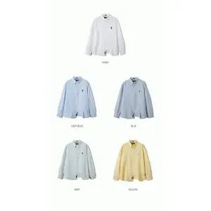 [후아유]WHOAU 공용 스티브 옥스퍼드 셔츠 WHYWF2311USG