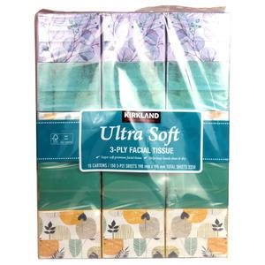 커클랜드 미용티슈 (3겹) 150매 x 15팩 소프트 3겹 티슈 미용화장지 코스트코