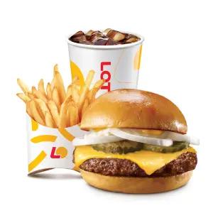 [롯데리아] 클래식치즈버거세트