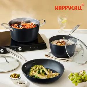 해피콜 인덕션 냄비 후라이팬 세트 3종(5P) 세이브