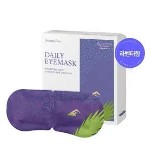스팀베이스 데일리 아이마스크 라벤더향 온천수 스팀 온열안대 14매, 1박스