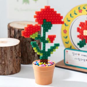 디폼블럭 화분 만들기 (카네이션)