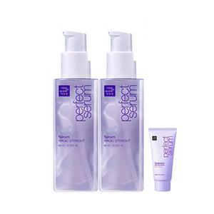 미쟝센 퍼펙트 매직 스트레이트 세럼 80ml, 2개 + 증정(매직스트레이트 트리트먼트 31ml, 1개)