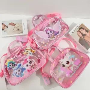 정품 캐치 티니핑 로얄 티니핑 오로라핑 아이냥 투명 시스루 가방 크로스백 모음 3913