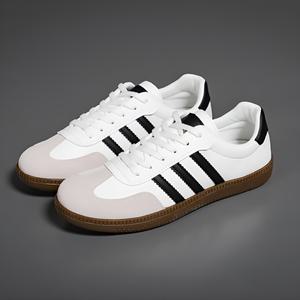 남녀 공용 삼선 독일군 스니커즈