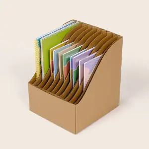 [아이스크림몰]크라프트 서류 수납 정리함 이면지 종이 보관함 문서 박스