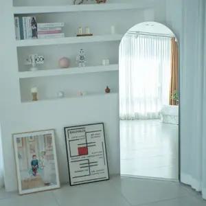 [텐스페이스]아망떼 600 아치형 대형전신거울 SM5103(무료배송)